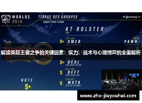 解读英超王者之争的关键因素：实力、战术与心理博弈的全面解析